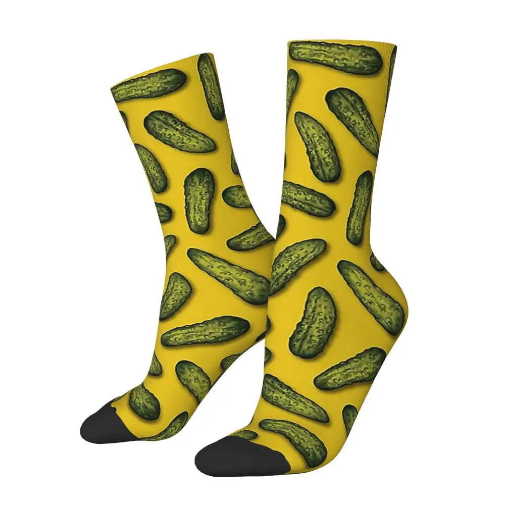 Chaussettes à Motif Cornichons