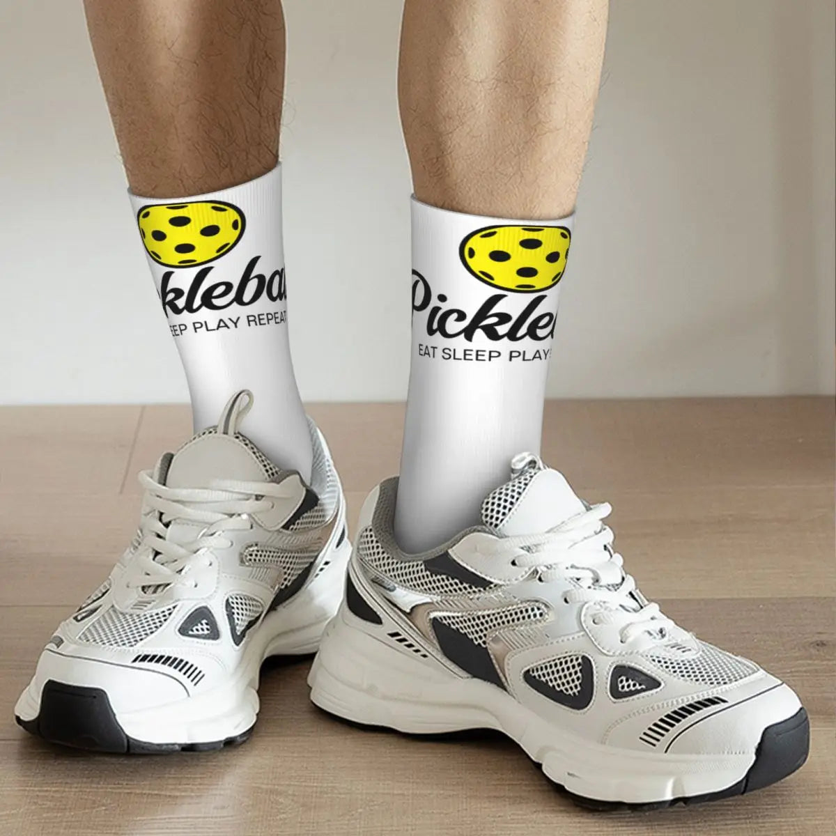 Chaussettes Unisexe Graphique Pickleball