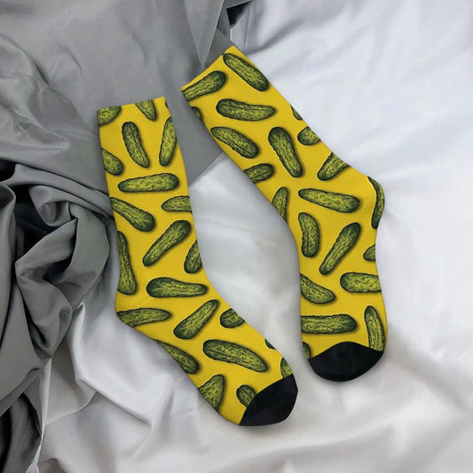 Chaussettes à Motif Cornichons