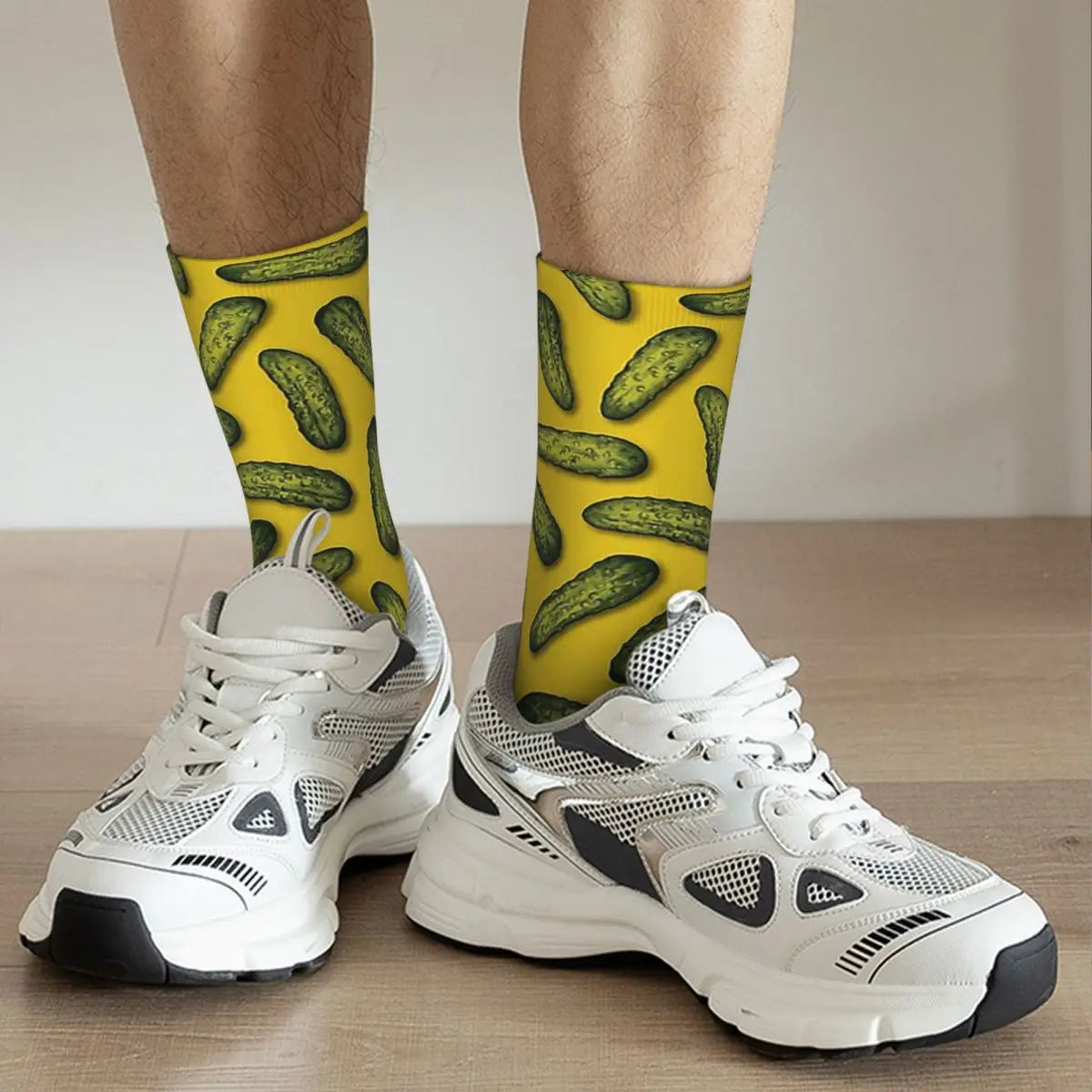 Chaussettes à Motif Cornichons